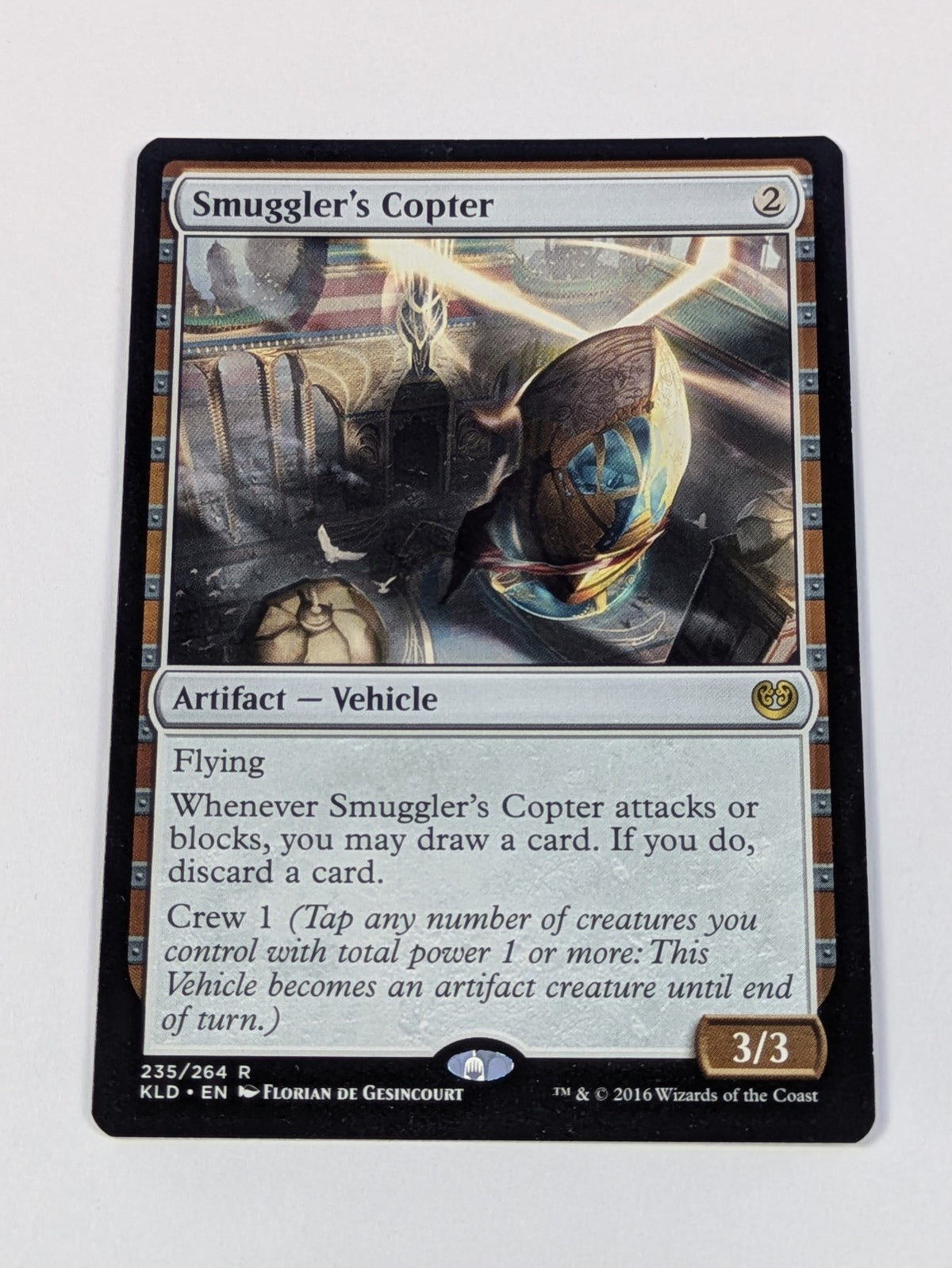 MTG Magic: Kaladesh: Smuggler's Copter #235/264 Rare - NM
