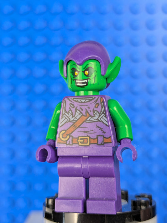 Lego Super Heroes: Spider-Man: Green Goblin - Bright Green Skin sh0813 Set 76219