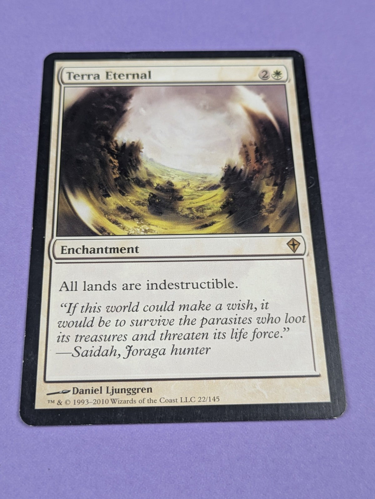 MTG Magic: Worldwake: Terra Eternal #22/145 Rare - LP