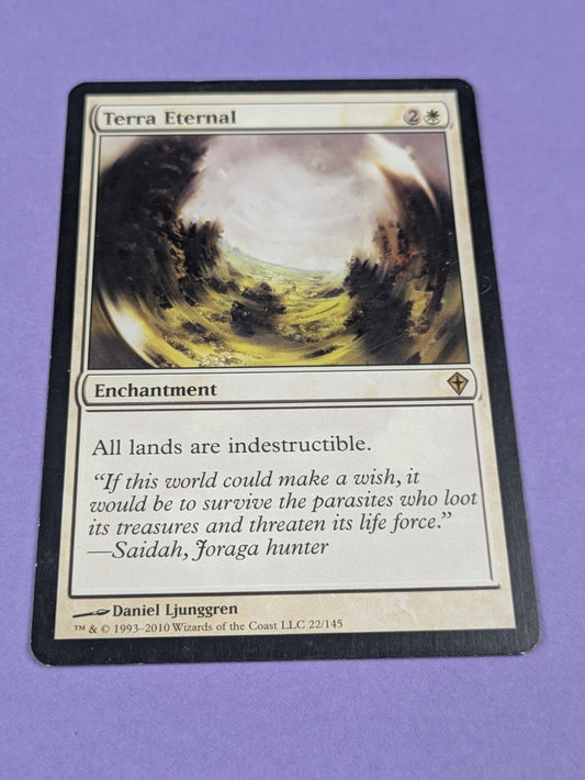 MTG Magic: Worldwake: Terra Eternal #22/145 Rare - LP