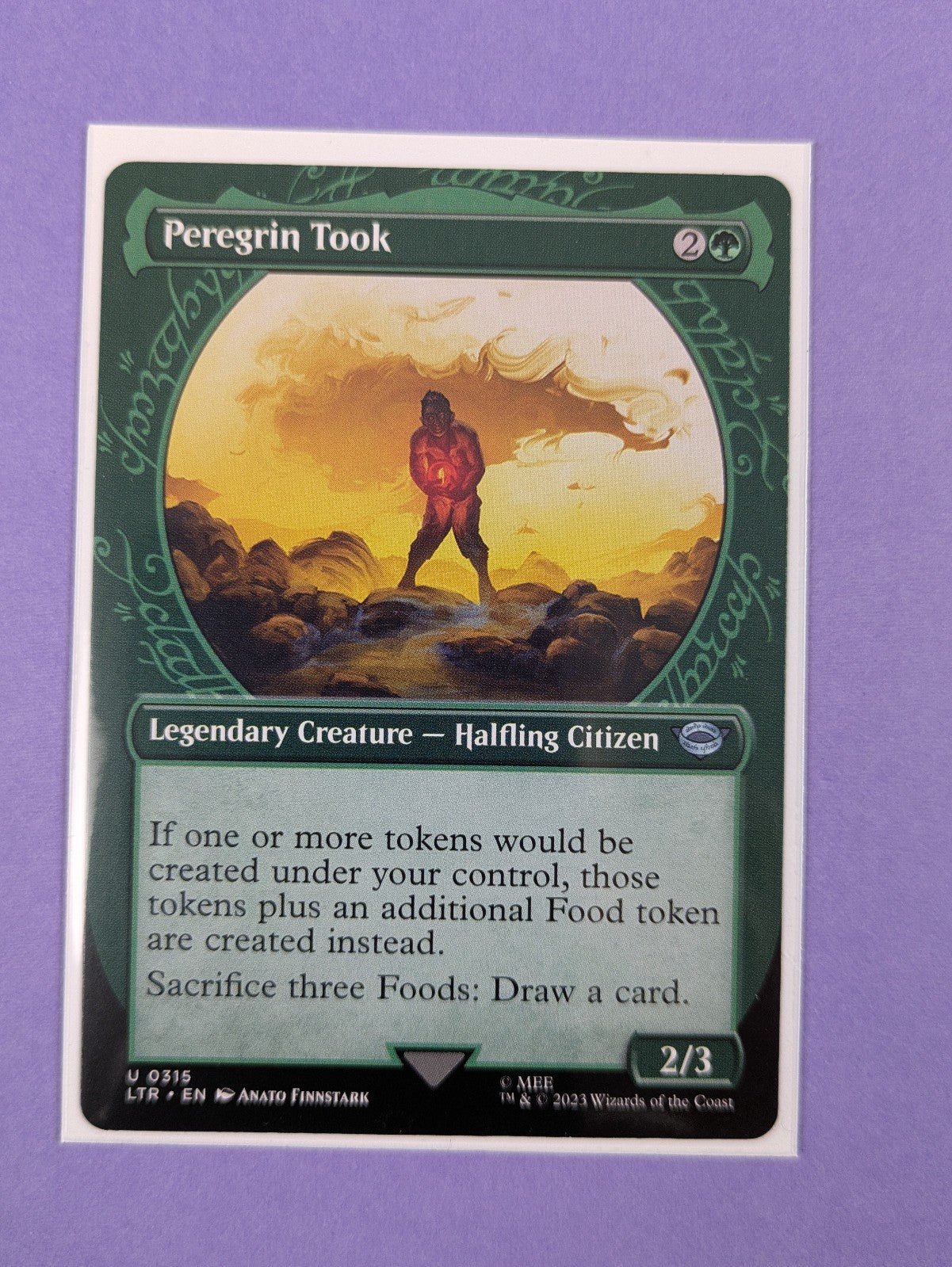MTG: The Lord of the Rings: Peregrin Took #0315  Uncommon - NM