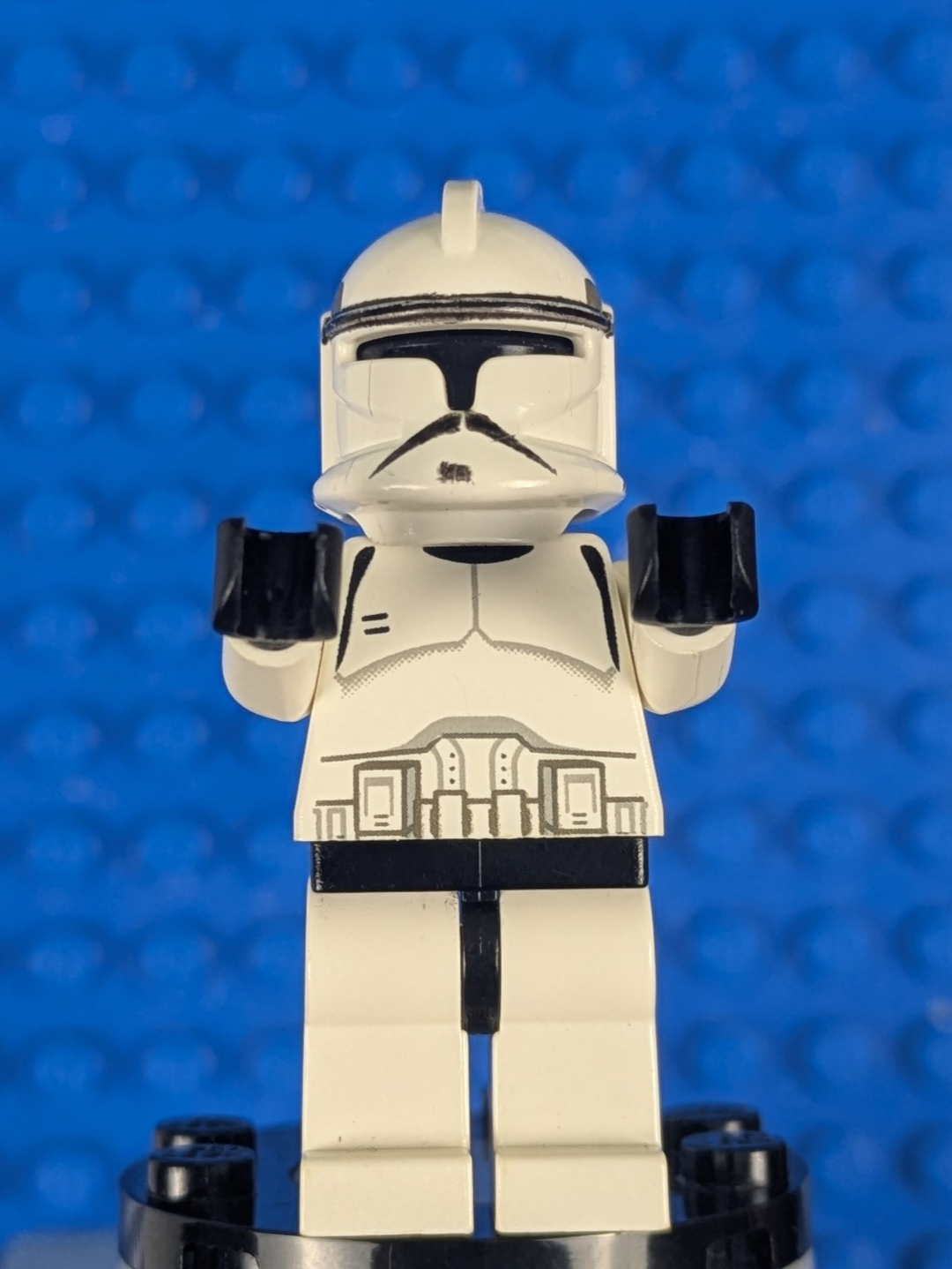 Lego Star Wars: Clone Trooper (Phase 1) - Black Head sw0058 Sets 7163, 4482