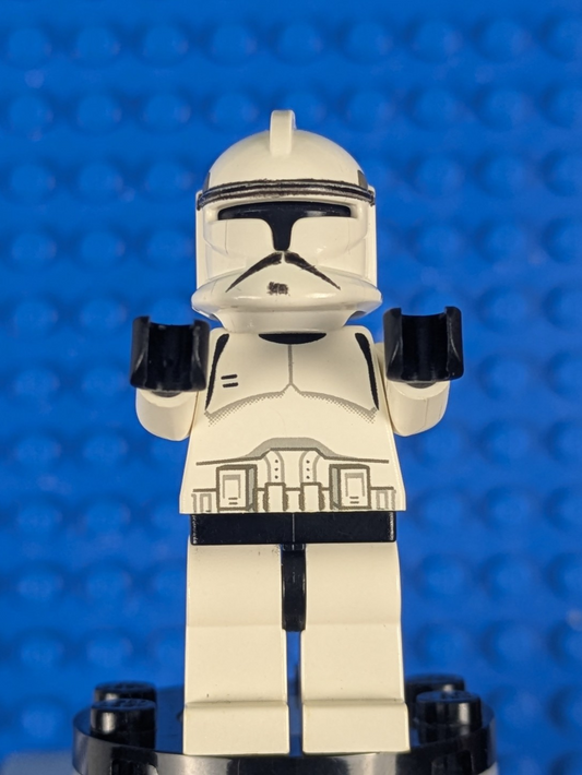 Lego Star Wars: Clone Trooper (Phase 1) - Black Head sw0058 Sets 7163, 4482