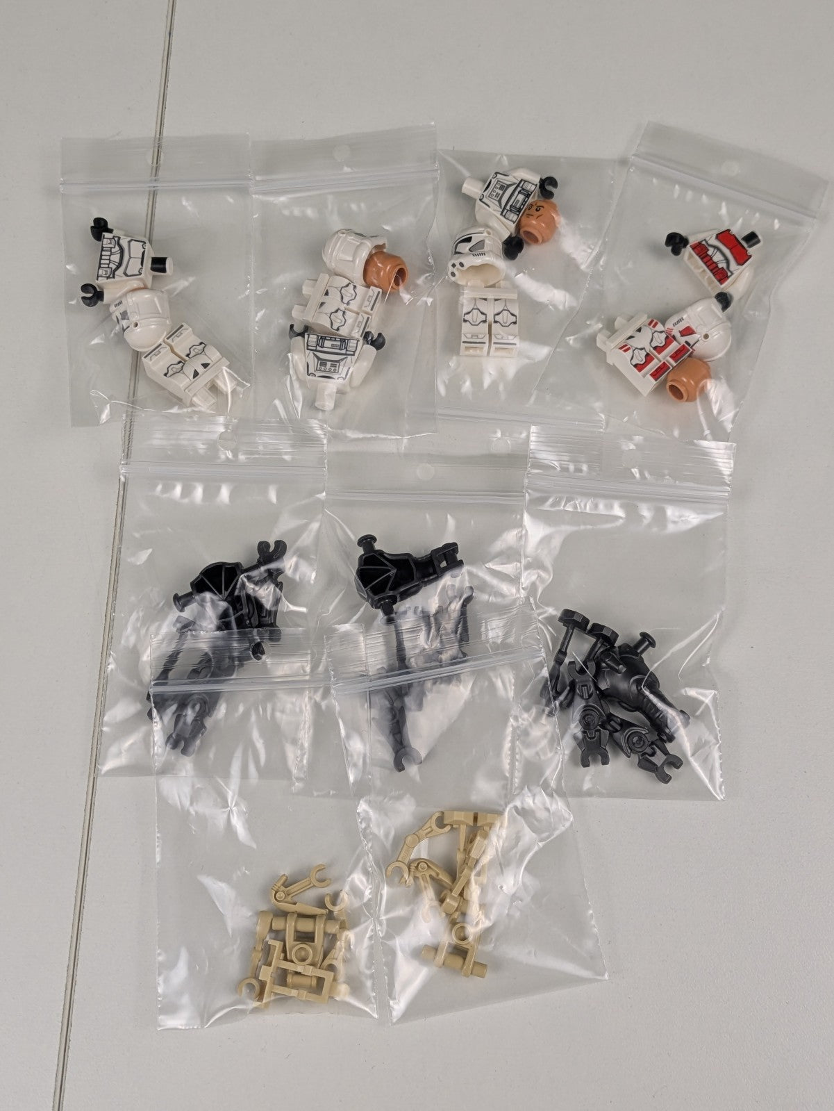 Lego Star Wars: Clone Trooper & Battle Droid Battle Pack Set 75372 Complete Set