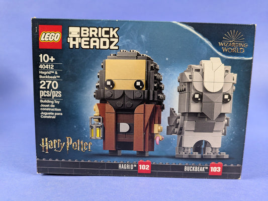 Lego BrickHeadz: Harry Potter: Hagrid & Buckbeak Set 40412 BRAND NEW
