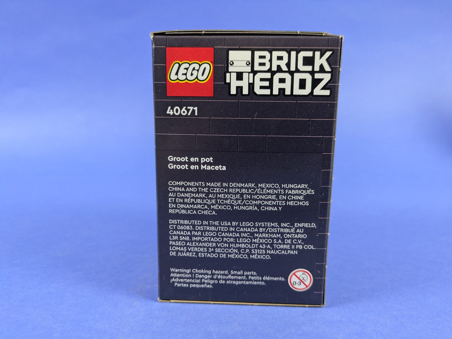 Lego BrickHeadz: The Infinity Saga: Potted Groot Set 40671 BRAND NEW