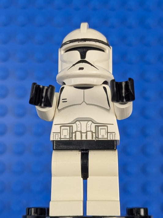 Lego Star Wars: Clone Trooper (Phase 1) - Black Head sw0058 Sets 7163, 4482