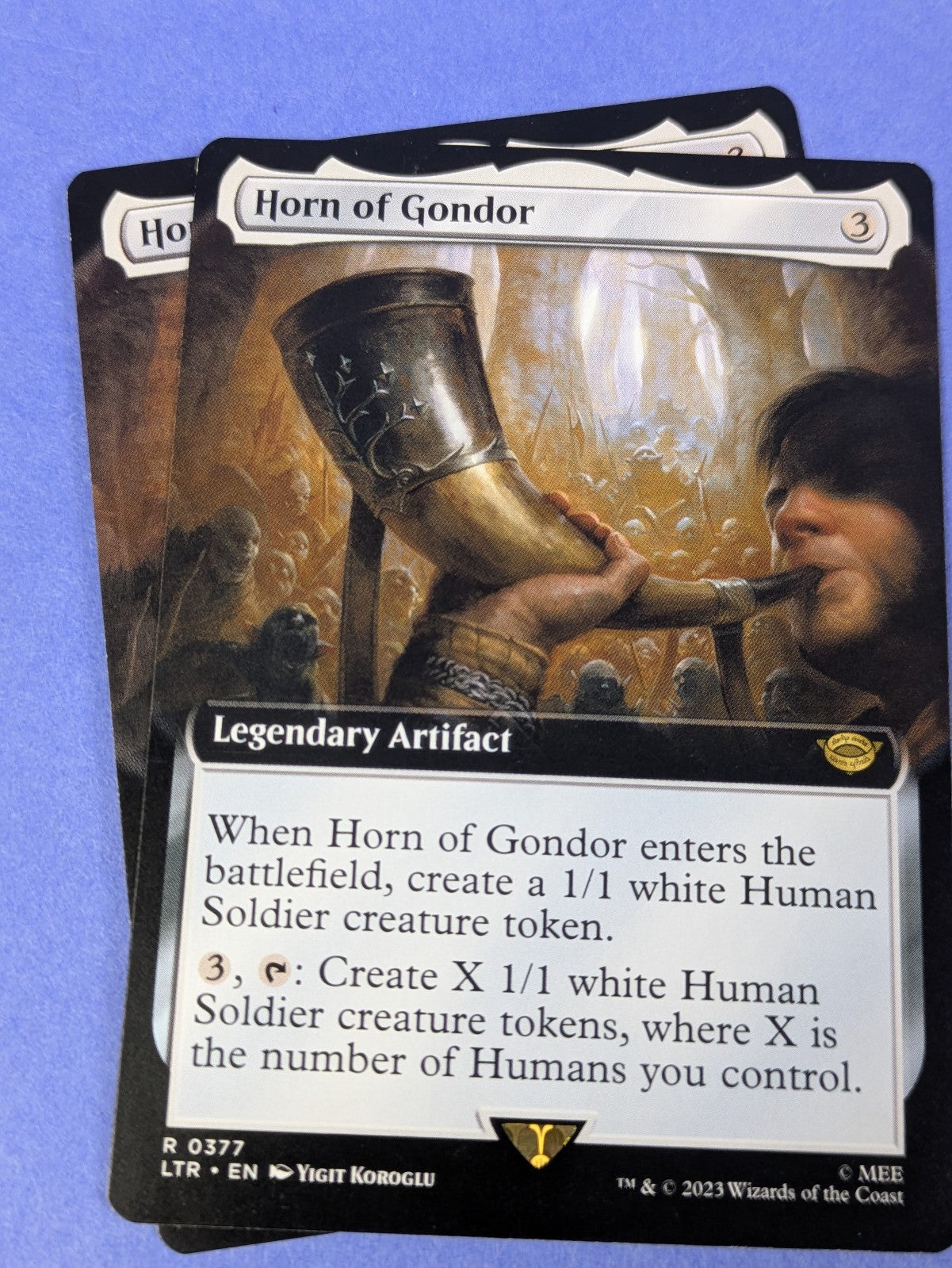 MTG Magic: The Lord of the Rings: Horn of Gondor #0377 Rare - NM