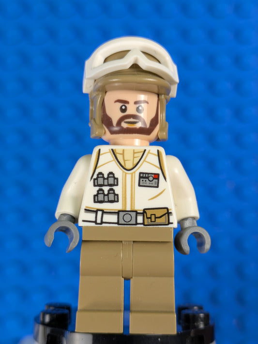 Lego Star Wars: Hoth Rebel Trooper White Uniform sw1008 Set 75239