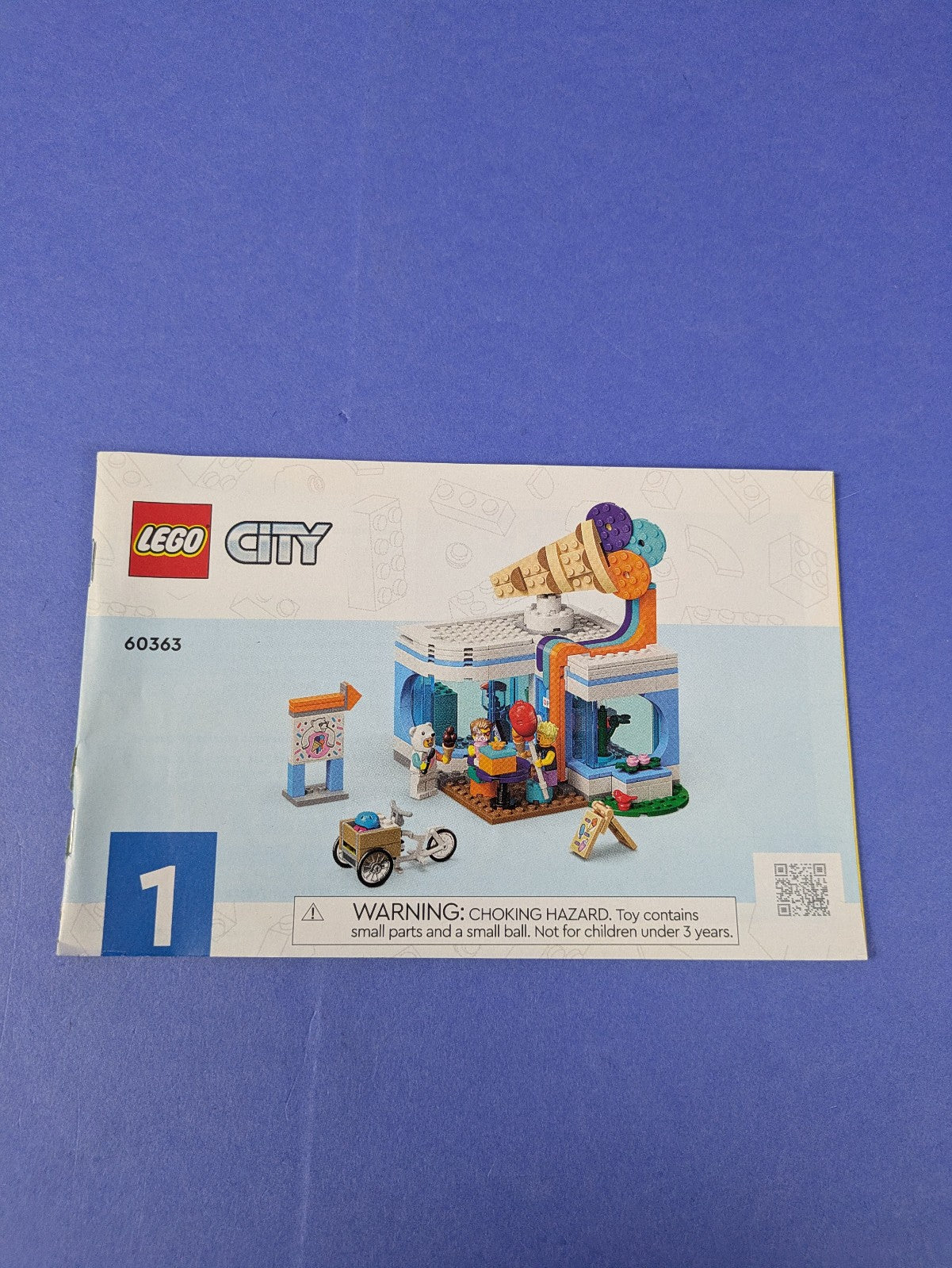 LEGO Town Ice-Cream Shop 60363 Complete Set Pre-Owned