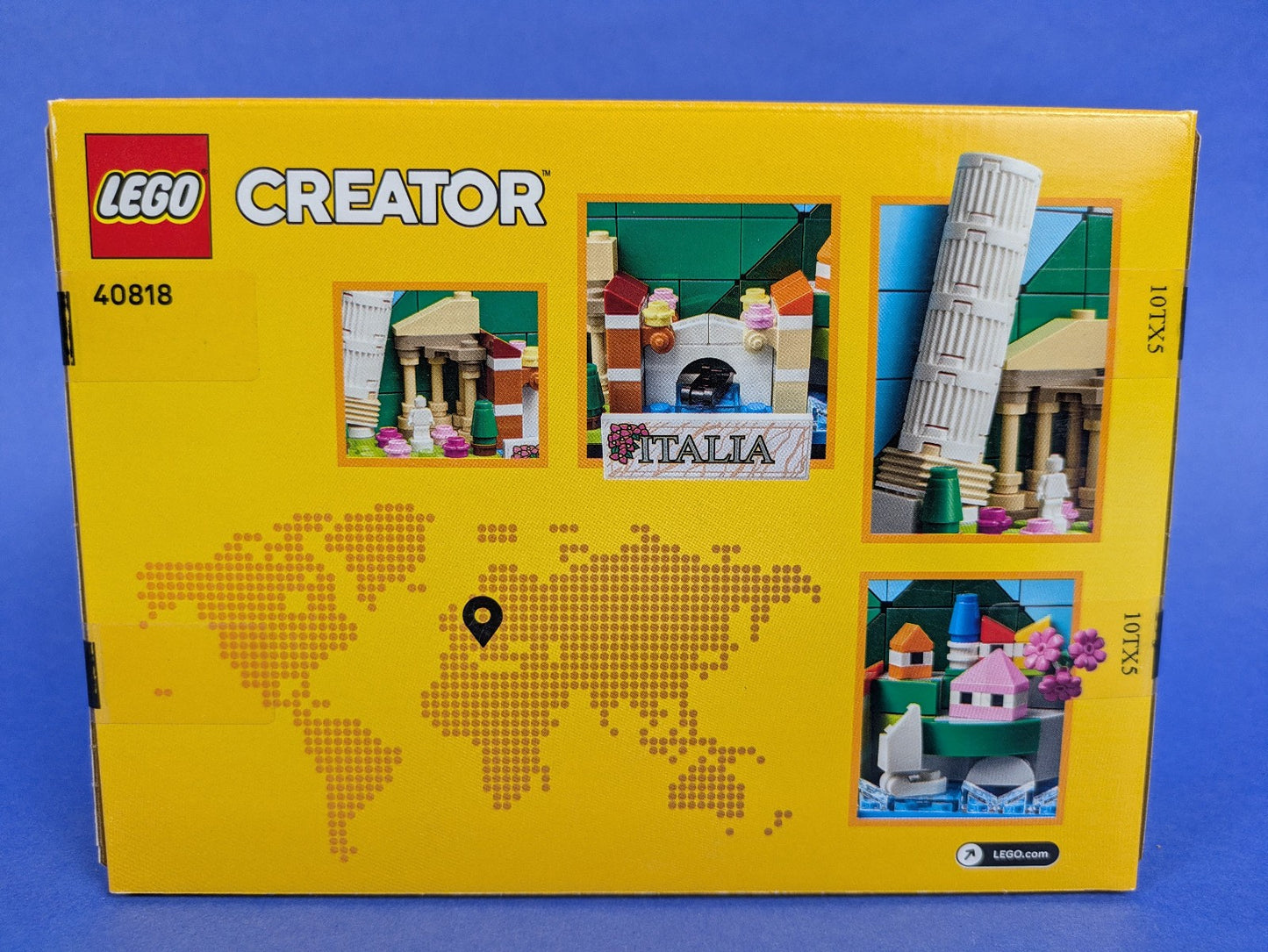 Lego Creator: Model: Italy Postcard Set 40818 BRAND NEW