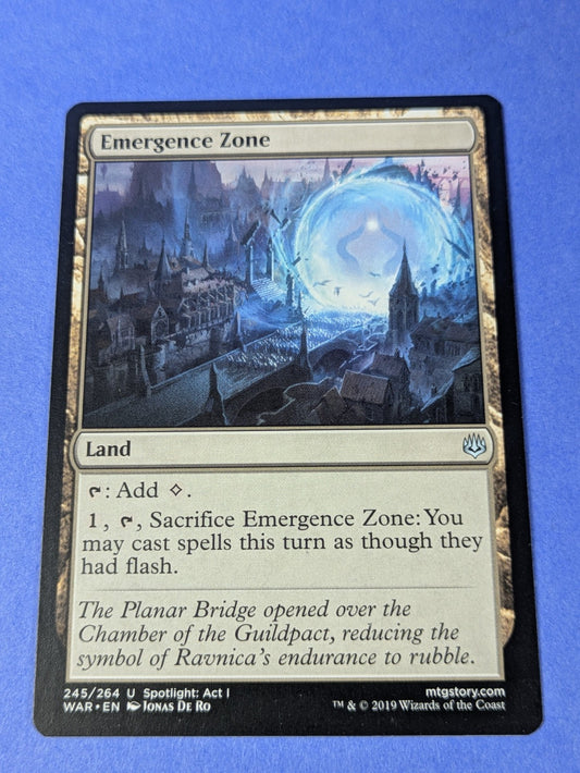 MTG Magic: War of the Spark: Emergence Zone #245/264 Uncommon - NM