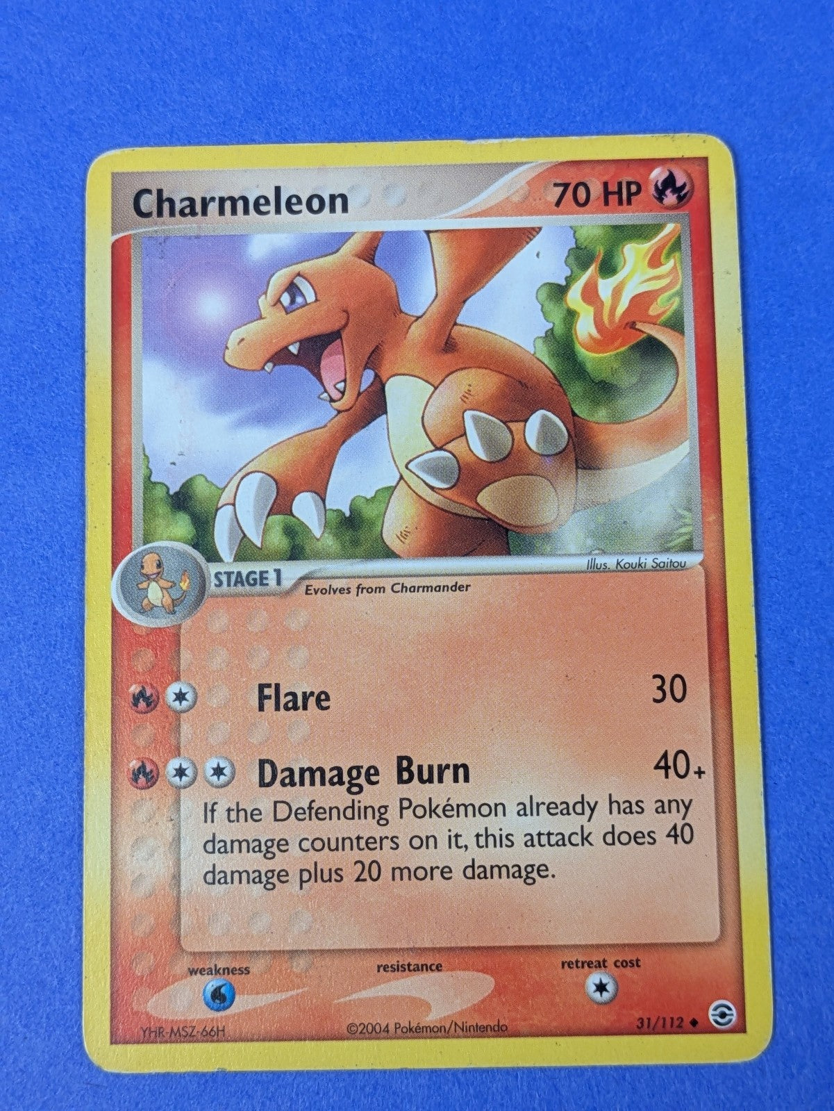 Charmeleon - 31/112 - Uncommon Fire Red & Leaf Green - Pokemon - MP