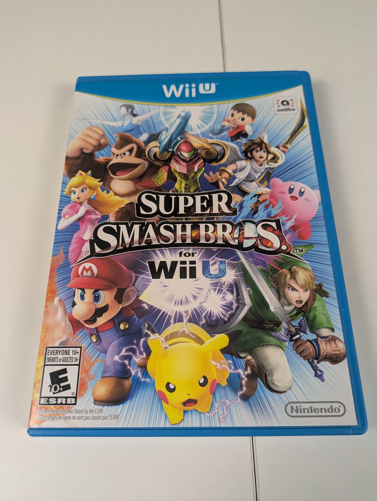 Super Smash Bros. for Wii U (Nintendo Wii U, 2014) CIB