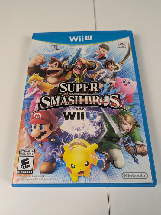 Super Smash Bros. for Wii U (Nintendo Wii U, 2014) CIB
