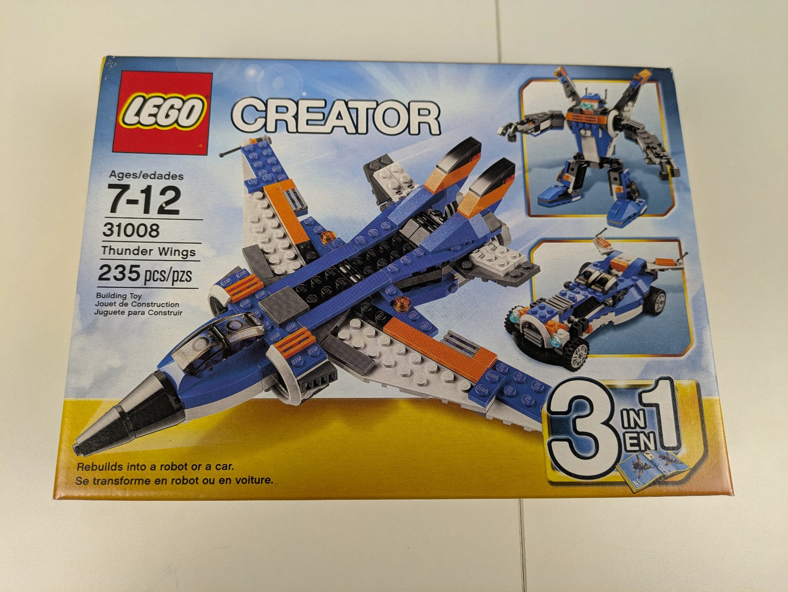 Lego Creator: Thunder Wings 31008 BRAND NEW