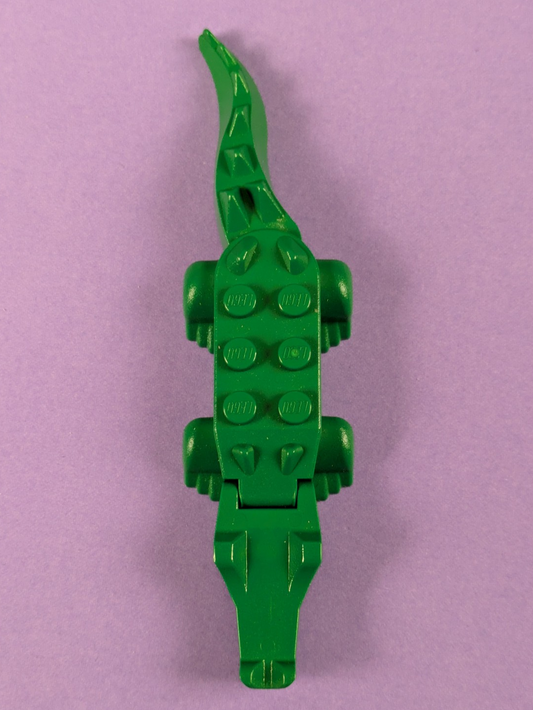 Lego Pirates: Animal: Alligator / Crocodile with 8 Teeth 6026c01 Set 6278