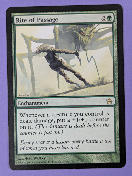 MTG Magic The Gathering: Fifth Dawn: Rite of Passage #91/165 Rare - NM