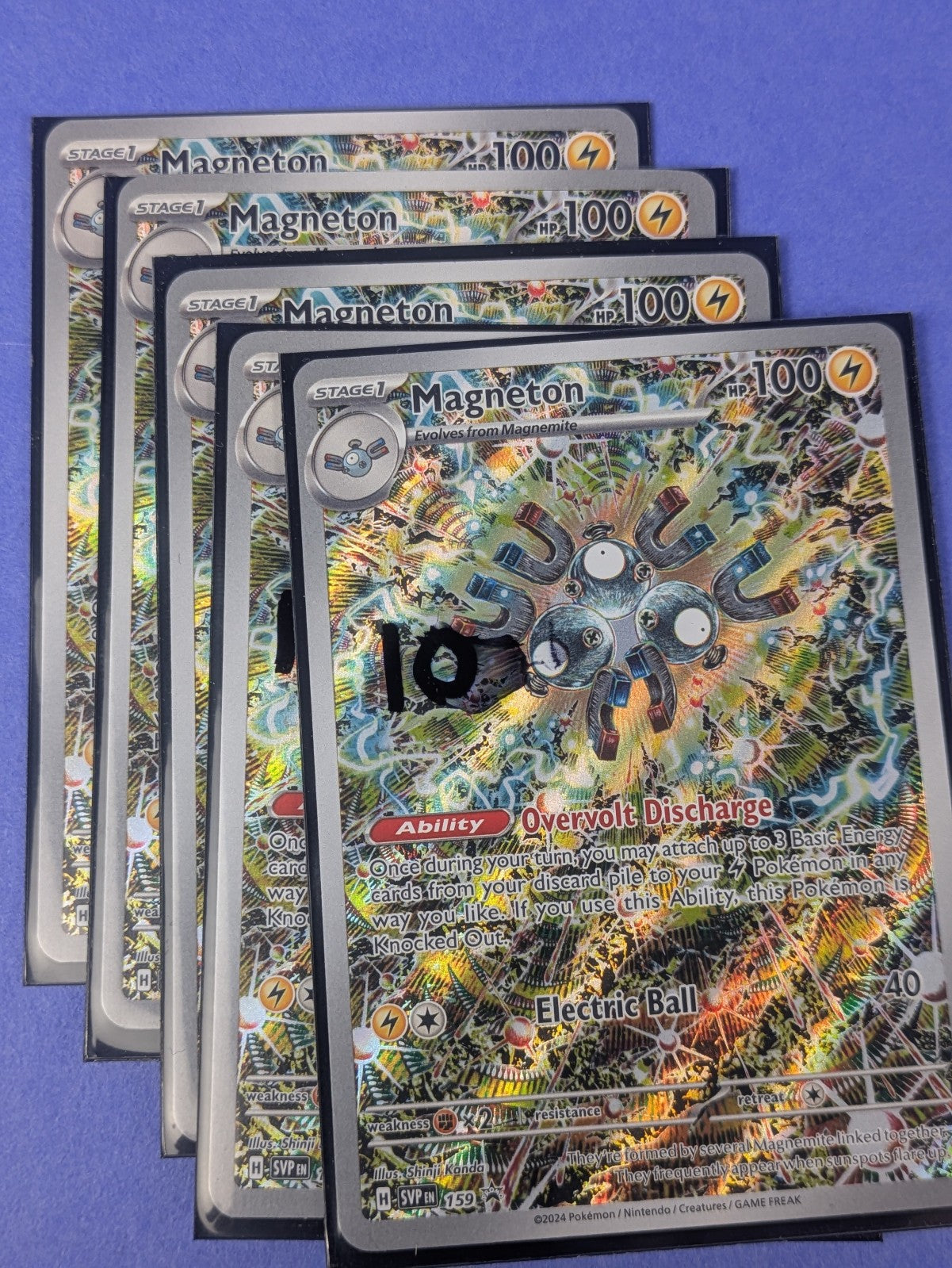 Magneton - SVP159 - Holo Promo Scarlet & Violet Promos - Pokemon Card - NM