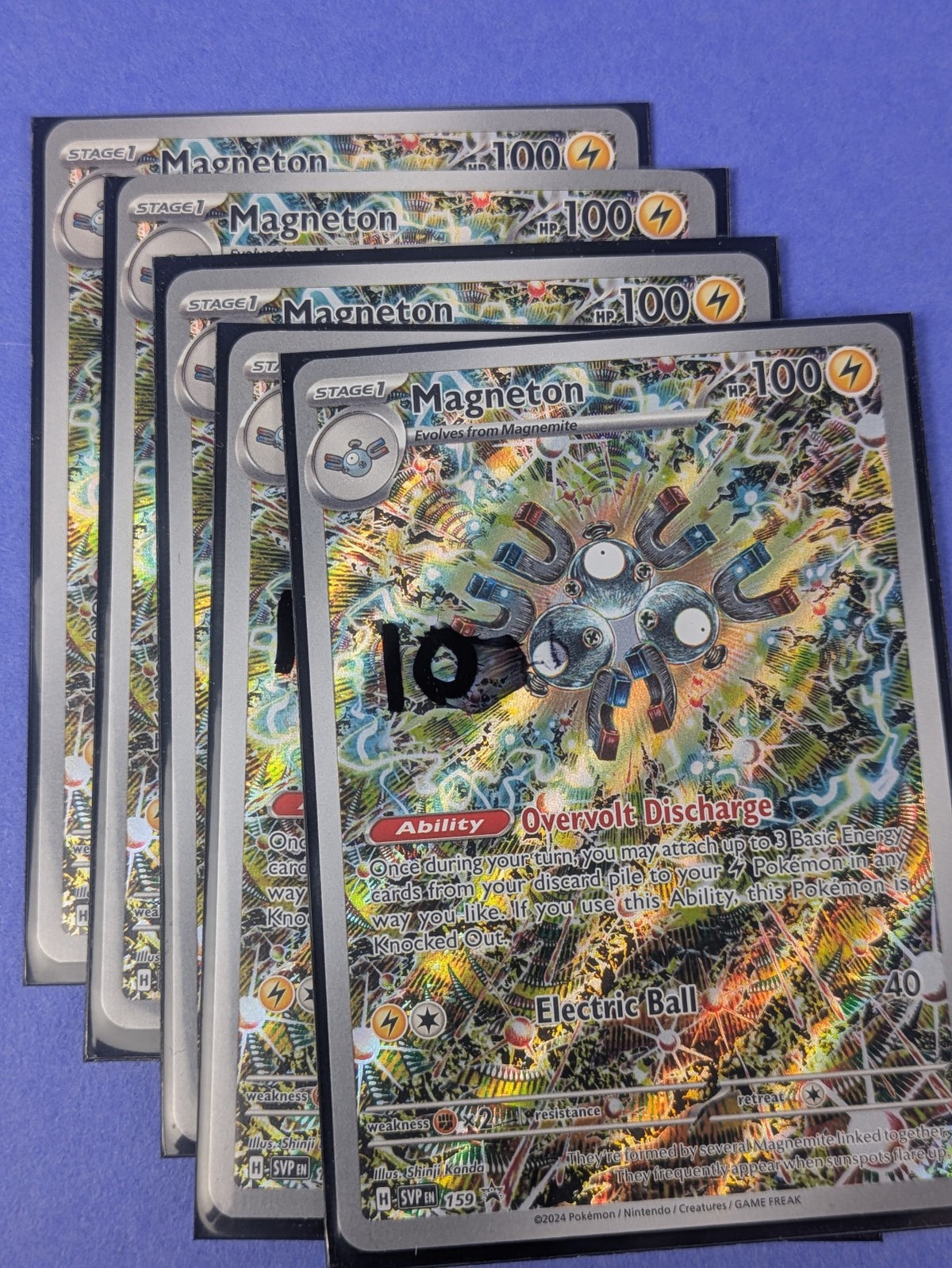 Magneton - SVP159 - Holo Promo Scarlet & Violet Promos - Pokemon Card - NM