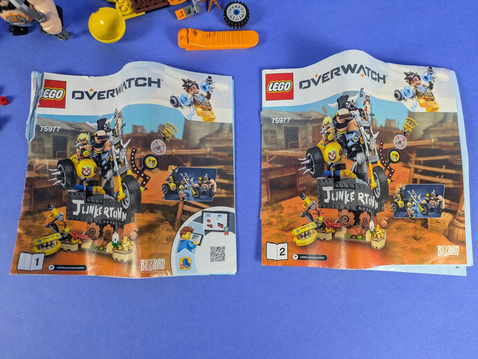 Lego Overwatch: Junkrat & Roadhog Set 75977 - w/ Instructions