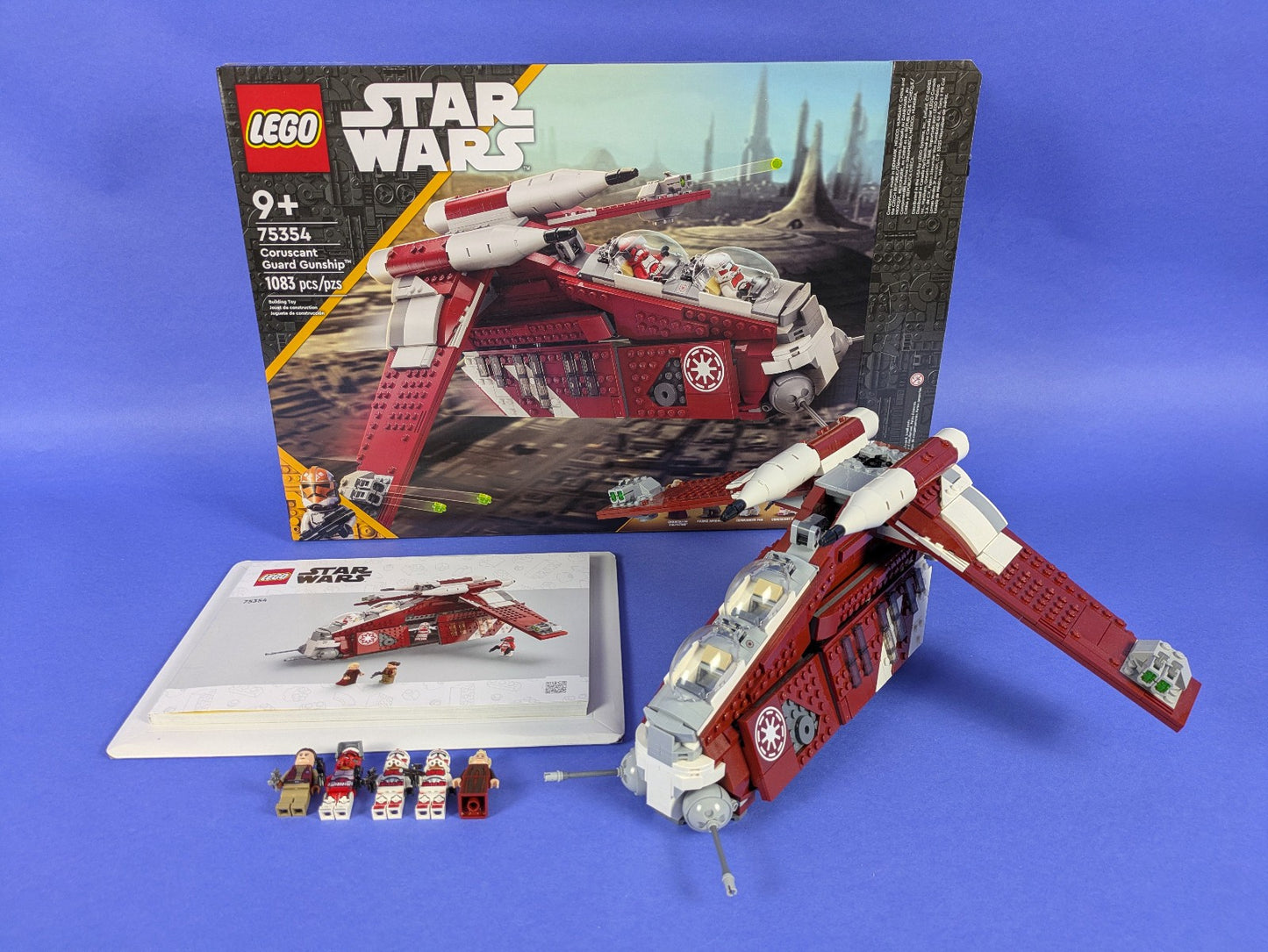 Lego Star Wars: The Clone Wars: Coruscant Guard Gunship Set 75354