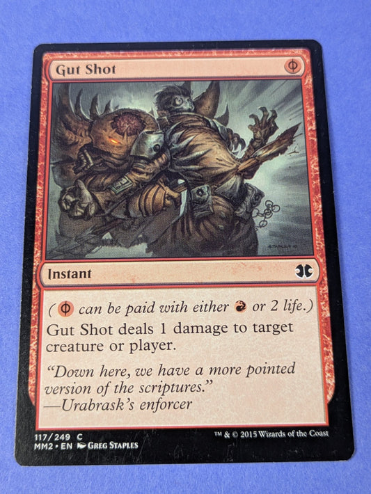 MTG Magic: Modern Masters 2015: Gut Shot #117/249 Common - LP