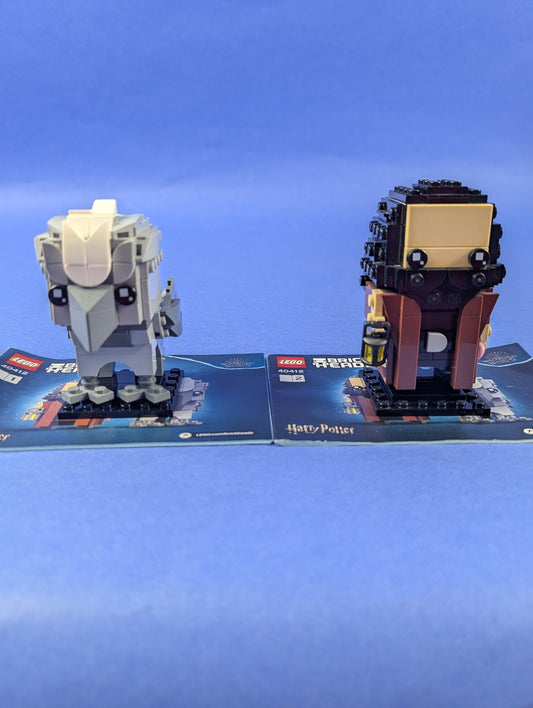 LEGO BrickHeadz Harry Potter Hagrid & Buckbeak 40412 Complete Set Pre-Owned