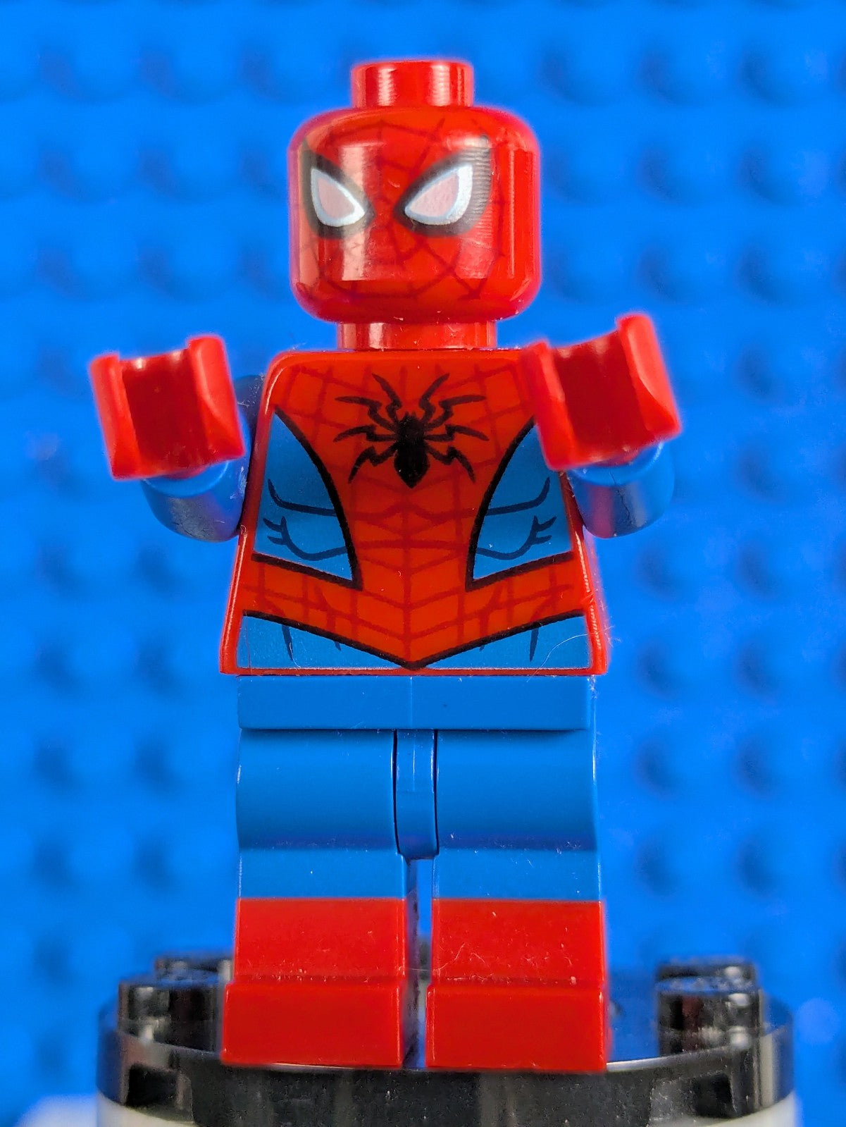 Lego Super Heroes: Spider-Man - Metallic Light Blue Eyes sh0536 Set 76115