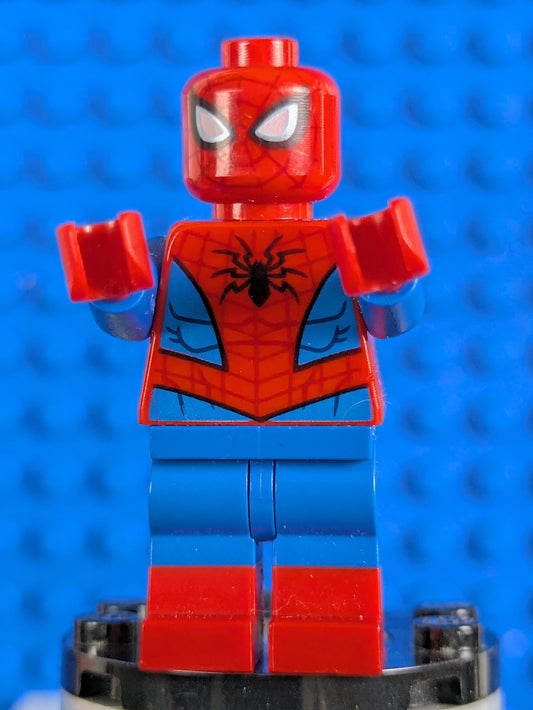 Lego Super Heroes: Spider-Man - Metallic Light Blue Eyes sh0536 Set 76115