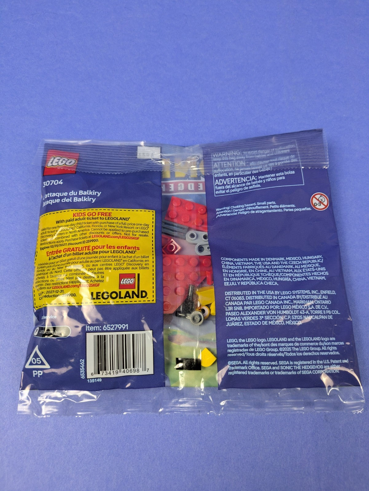 LEGO Sonic the Hedgehog Balkiry Attack Polybag 30704