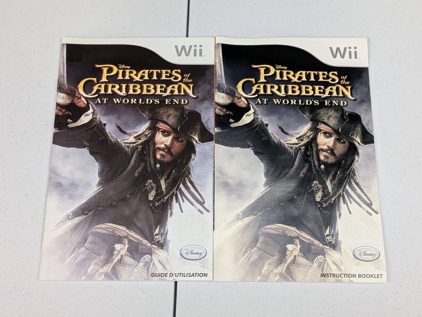 Pirates of the Caribbean (Nintendo Wii, 2007) CIB