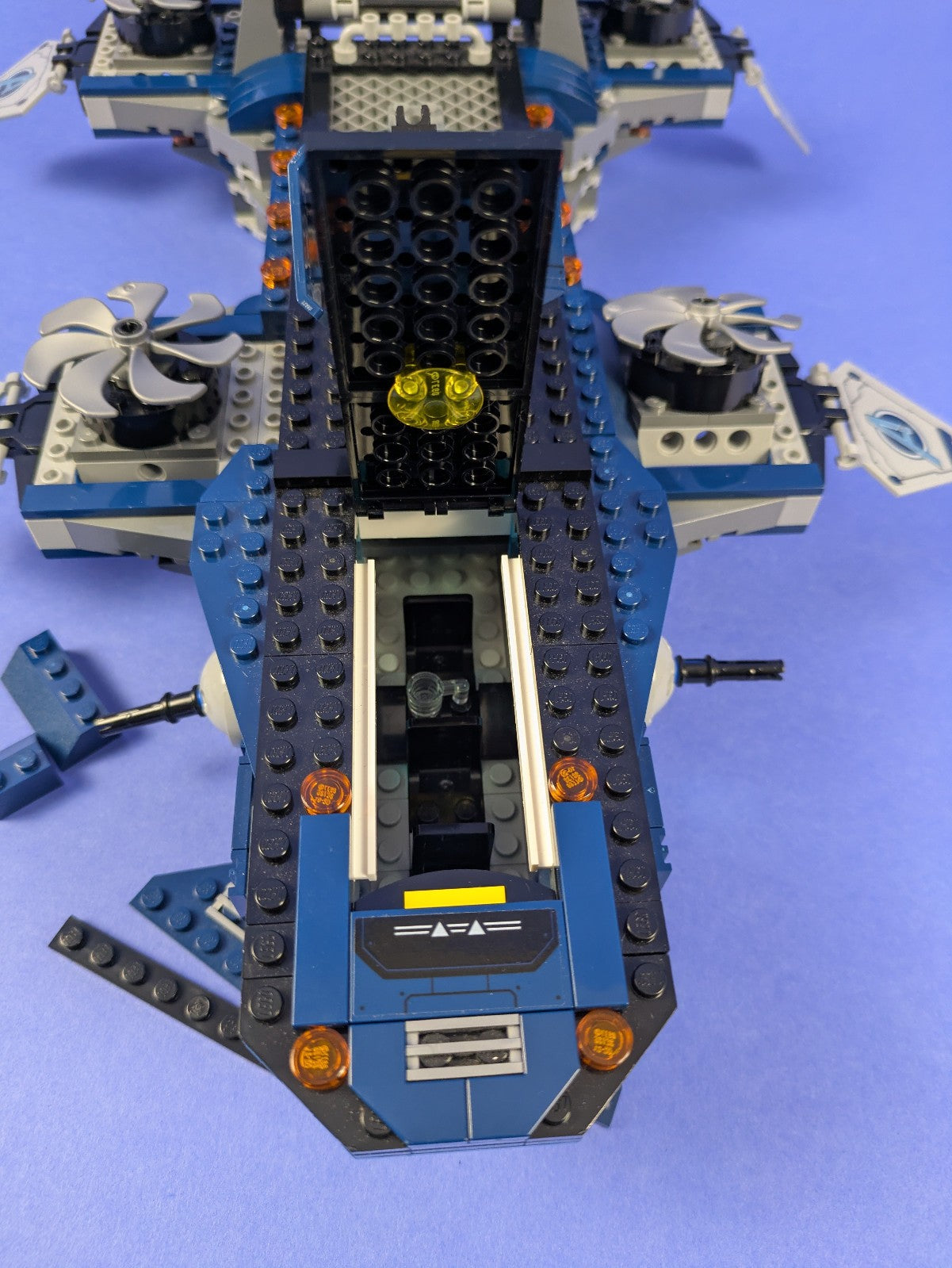LEGO Super Heroes Avengers Helicarrier 76153 Incomplete Set Pre-Owned