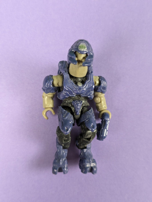 HALO Mega Bloks Construx Blue Elite Minor CNG68 Scorpion's Sting - w/ Pistol