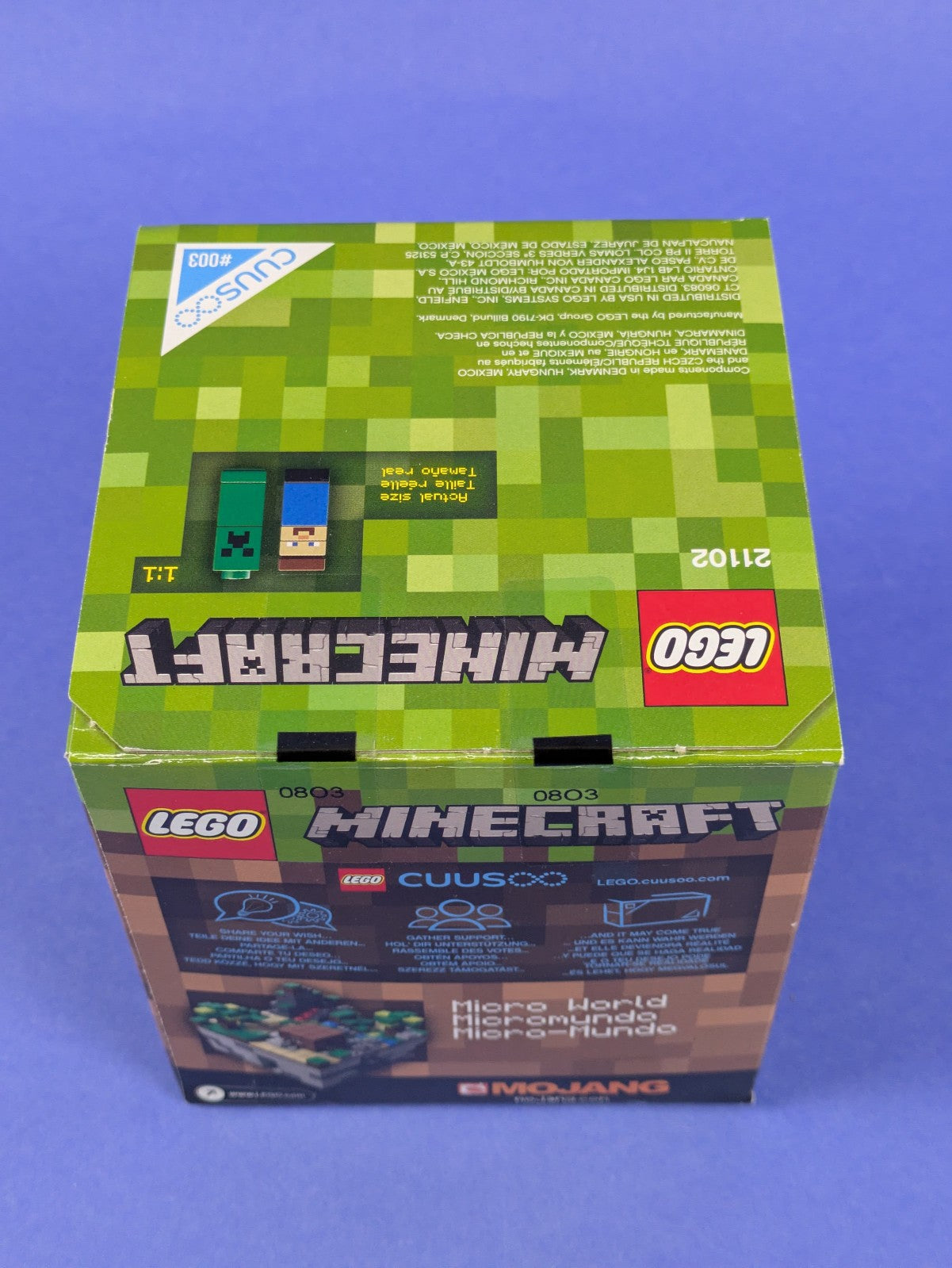 LEGO Ideas (CUUSOO) Minecraft Micro World (LEGO Ideas) - The Forest 21102