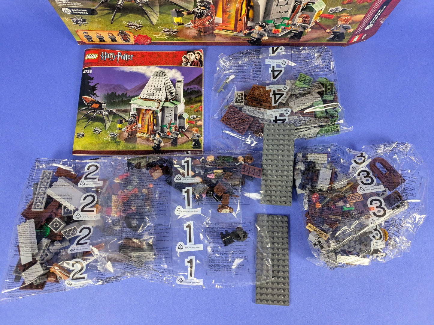 Lego Harry Potter: Hagrid's Hut - 3rd edition Set 4738 BRAND NEW