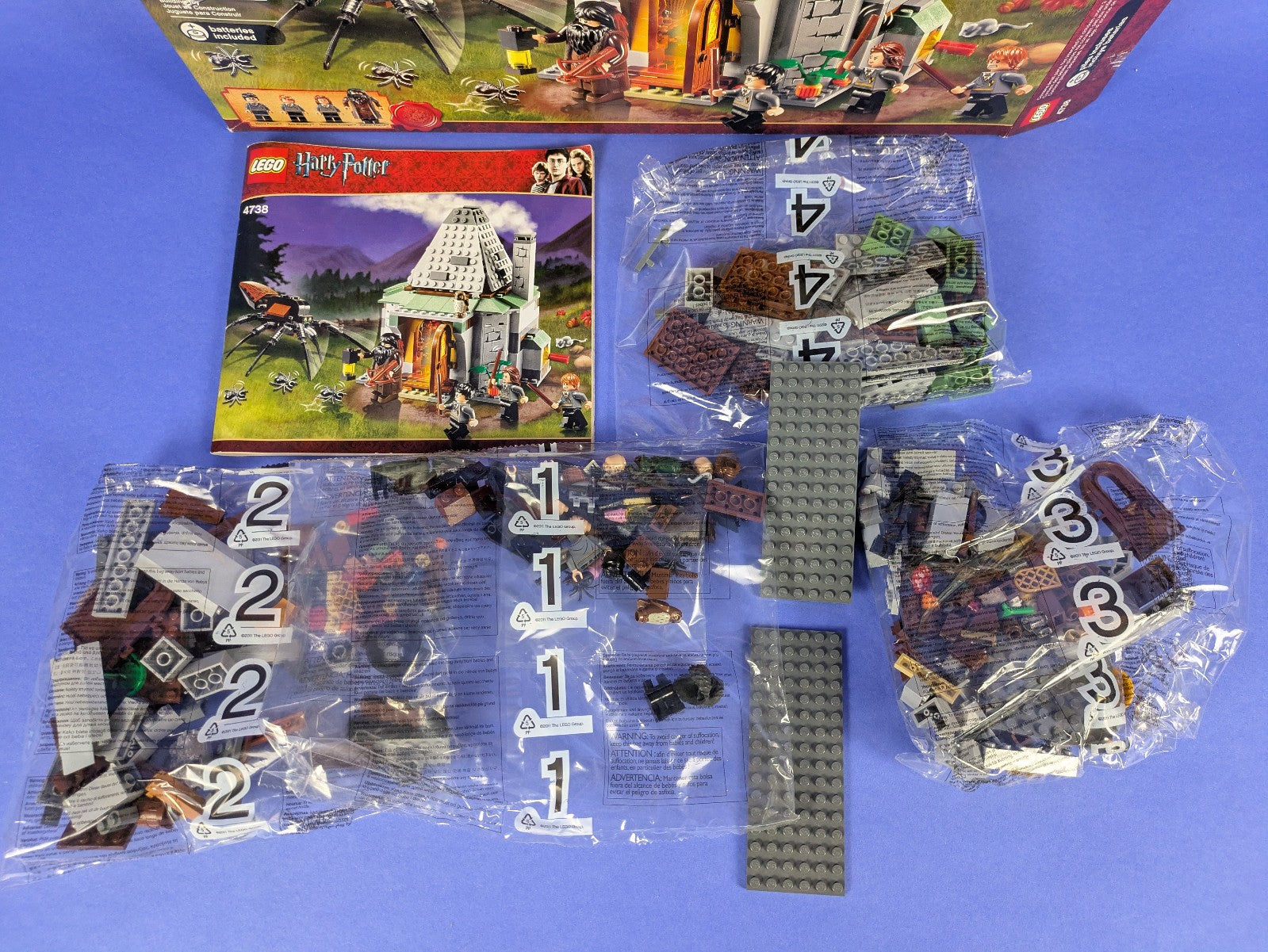 Lego Harry Potter: Hagrid's Hut - 3rd edition Set 4738 BRAND NEW