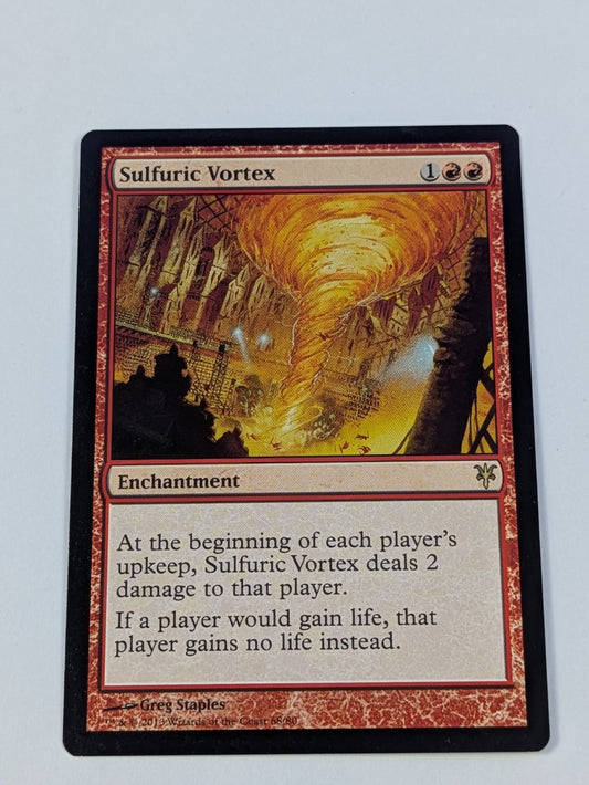 MTG Magic: Duel Decks: Heroes vs. Monsters: Sulfuric Vortex #68/80 Rare - NM