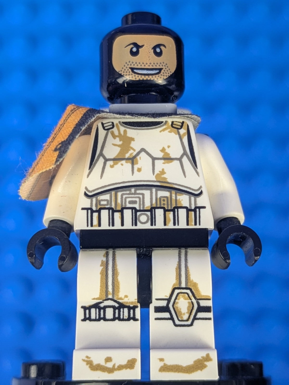 Lego Star Wars: Sandtrooper - Orange/White Pauldron (8X) sw0364 sw0383 Set 9490