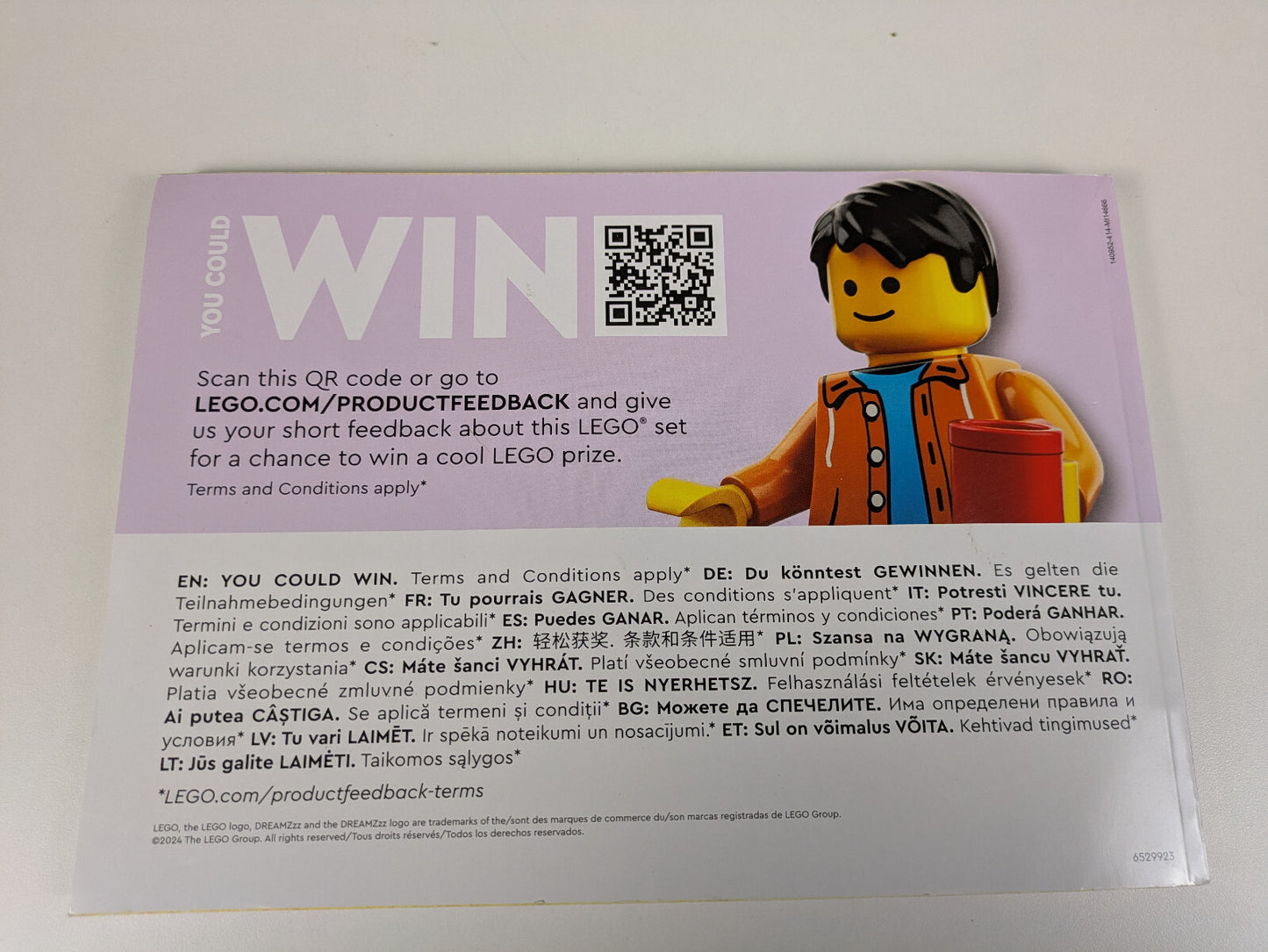 Lego DREAMZzz: The Never Witch's Midnight Raven Set 71478 - w/ Instructions