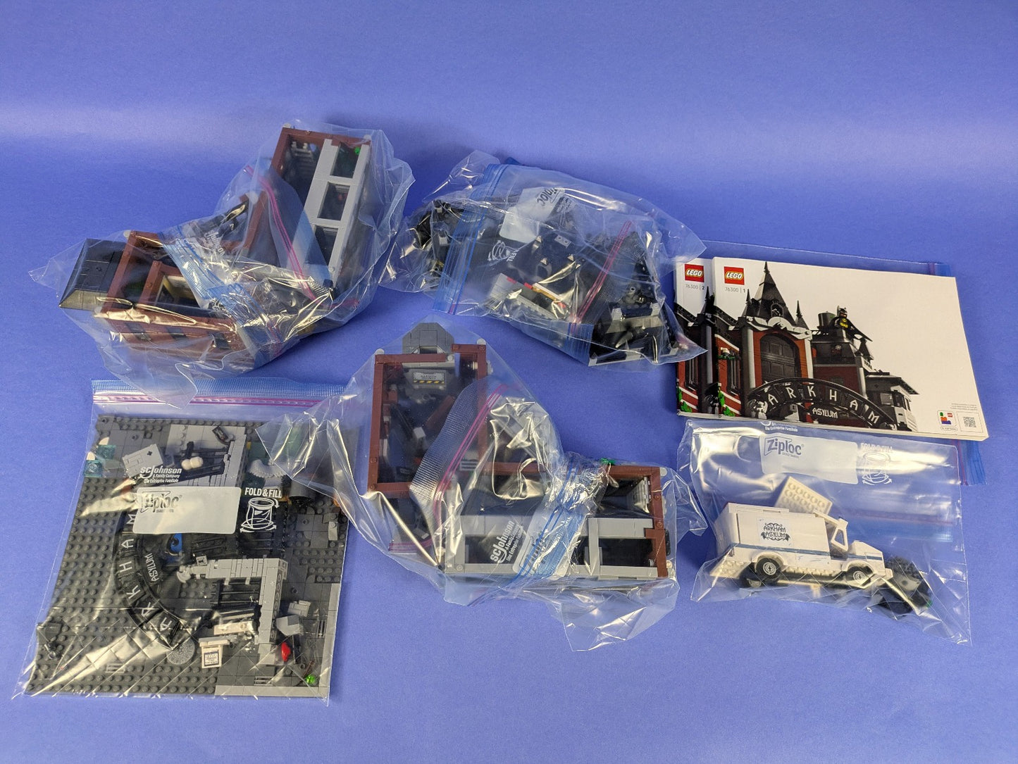 Lego Super Heroes: Batman II: Arkham Asylum Set 76300 Incomplete Set