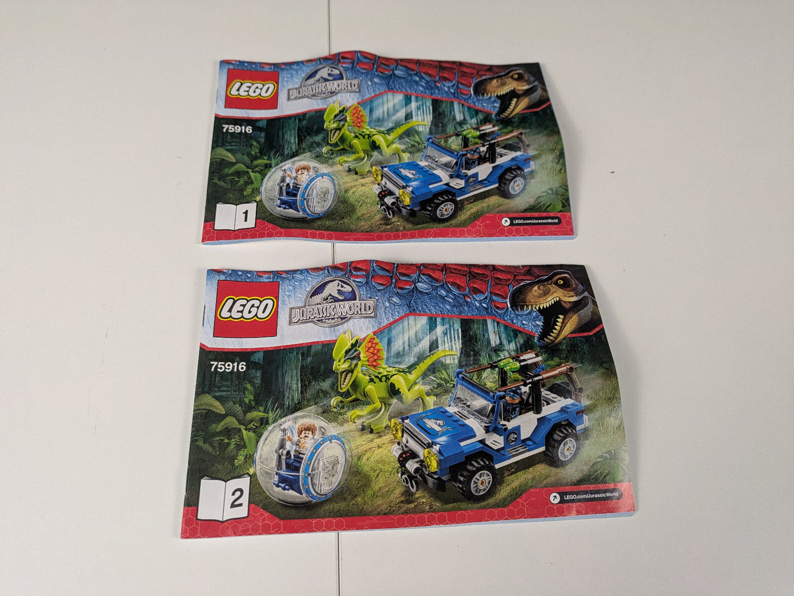 Lego Jurassic World: Dilophosaurus Ambush Set 75916
