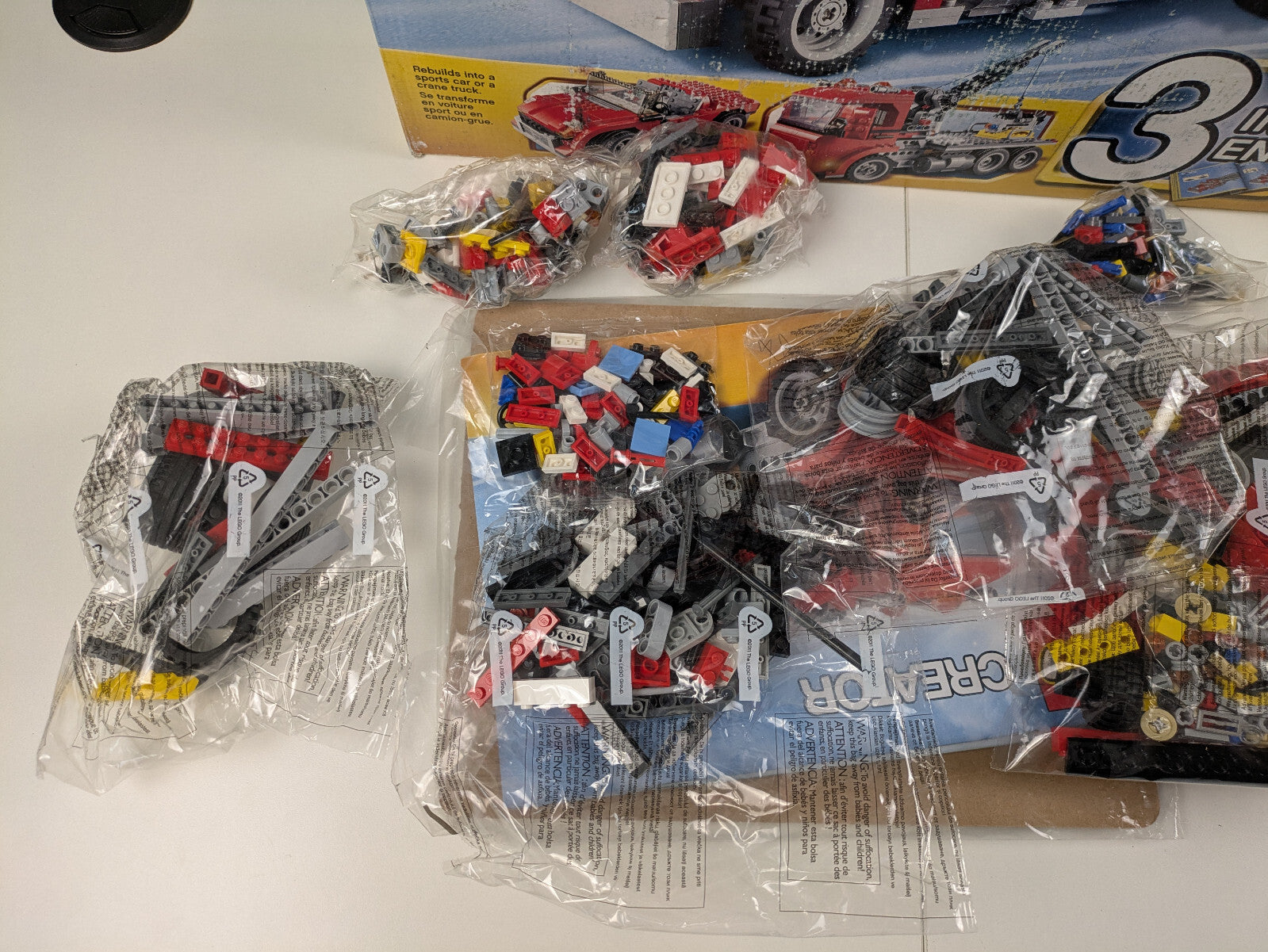 Lego Creator: Model: Traffic: Highway Pickup Set 7347 - Brand New!