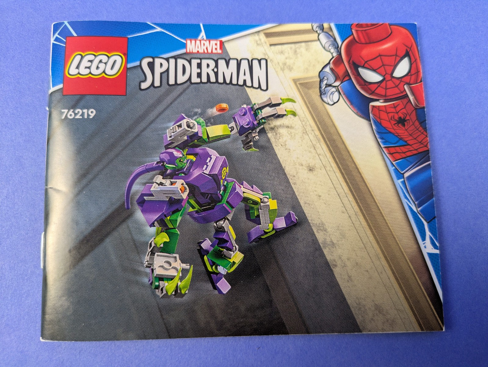 LEGO Spider-Man & Green Goblin Mech Battle 76219 Incomplete Set Pre-Owned