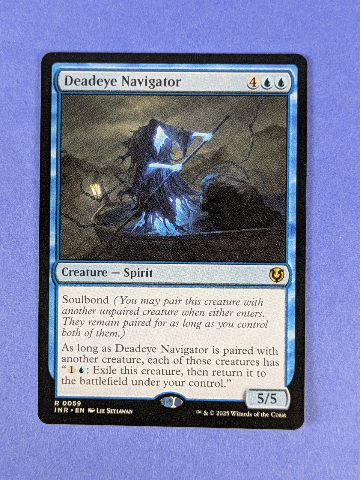 MTG Magic: Innistrad Remastered: Deadeye Navigator #0059 Rare - NM