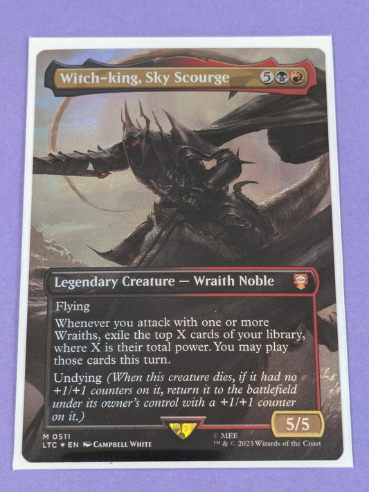 MTG: The Lord of the Rings: Witch-king, Sky Scourge Foil #0511 Mythic - NM