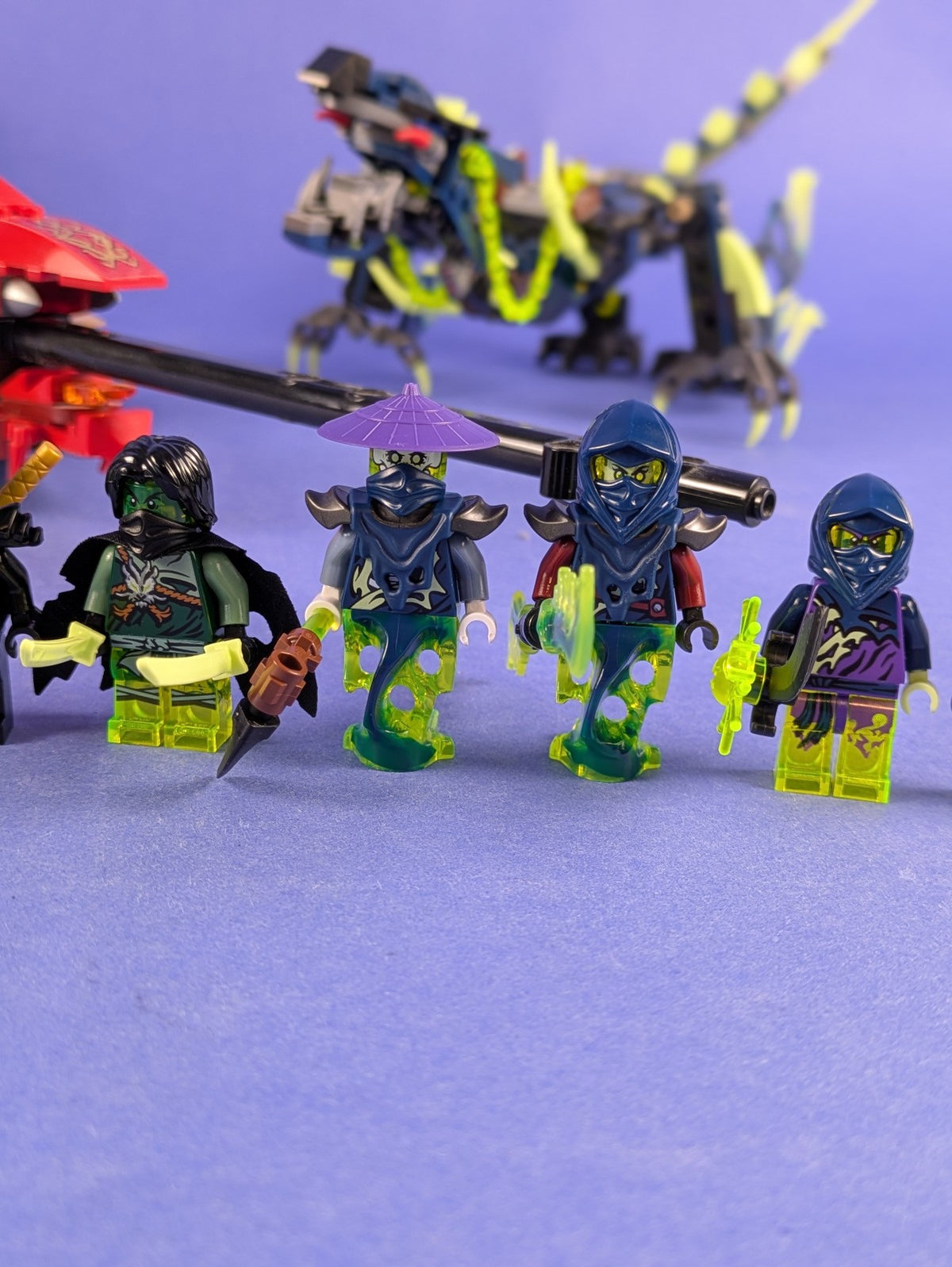 LEGO NINJAGO Final Flight of Destiny's Bounty 70738 Incomplete Set Pre-Owned