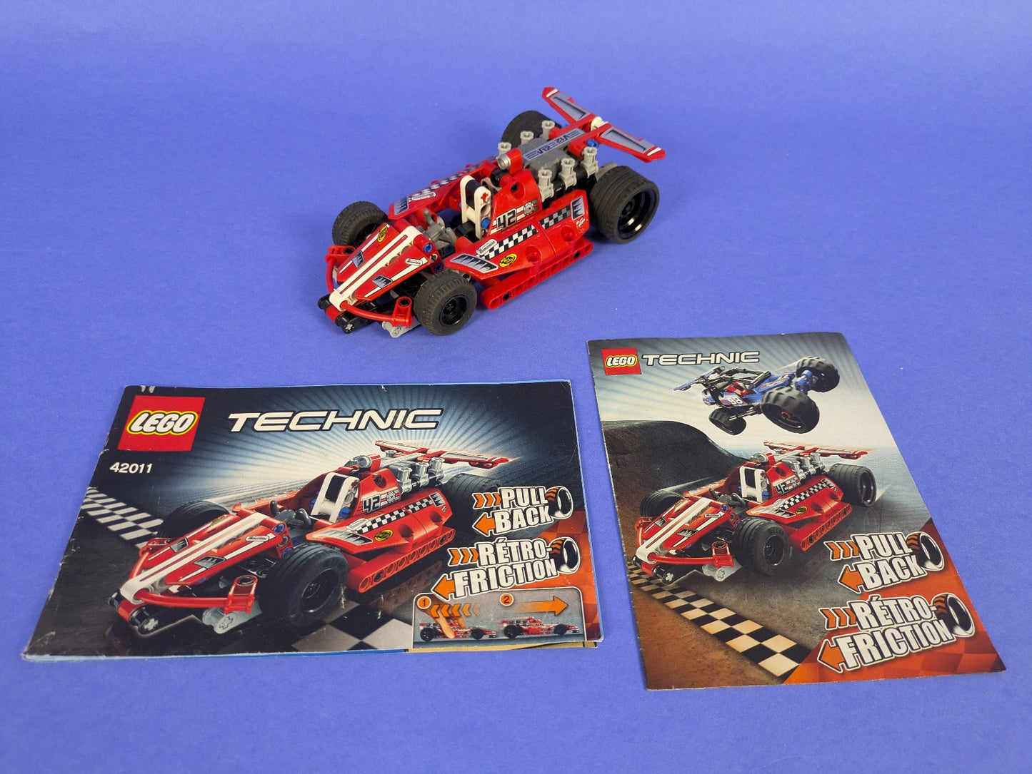 Lego Technic: Model: Race: Race Car 42011 - Complete w/ Instructions