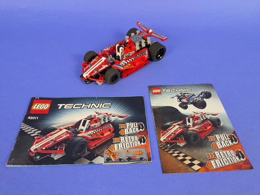 Lego Technic: Model: Race: Race Car 42011 - Complete w/ Instructions
