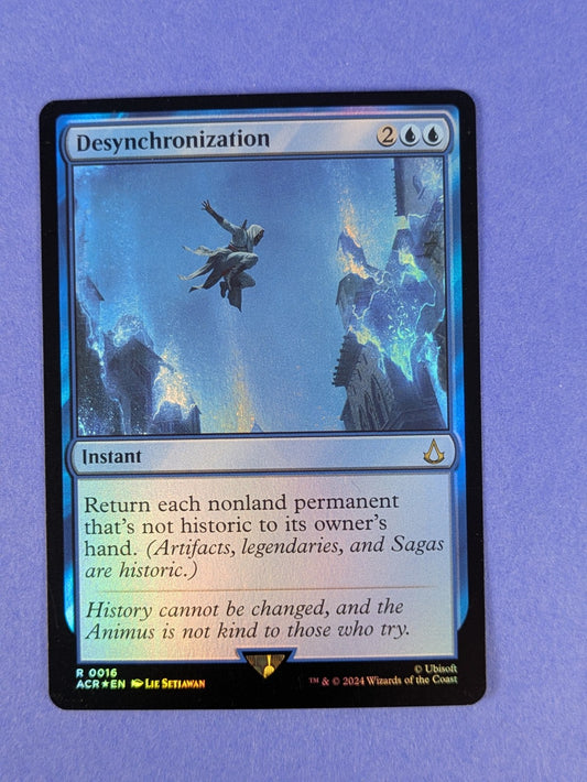 MTG Magic: Assassin's Creed: Desynchronization Foil #0016 Rare - NM